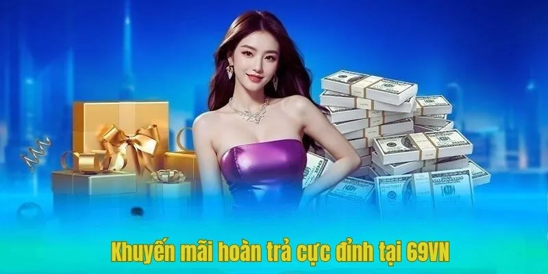 Khuyến mãi hoàn trả cực đỉnh tại 69VN